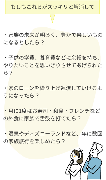 もしもこれらがスッキリと解消して